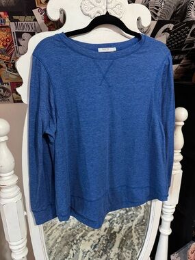 Haute Society Blue Long Sleeve Tee
